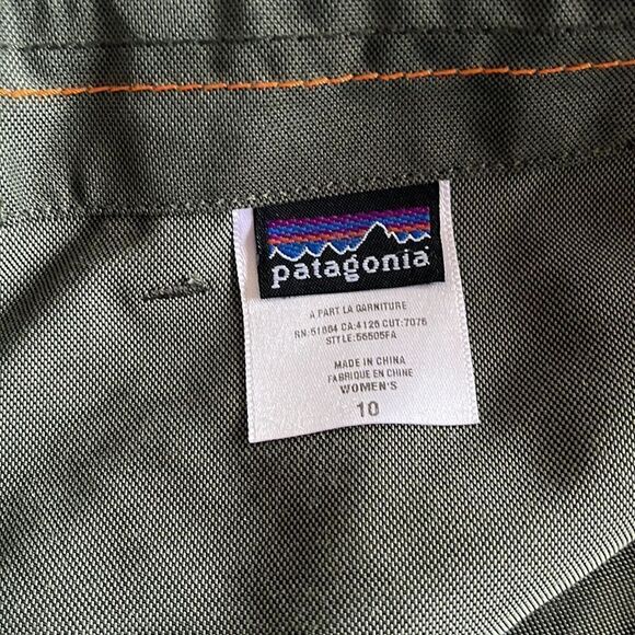 EXCELLENT CONDITION WOMEN’S SIZE 10 PATAGONIA TECH PANTS - Picture 4 of 6